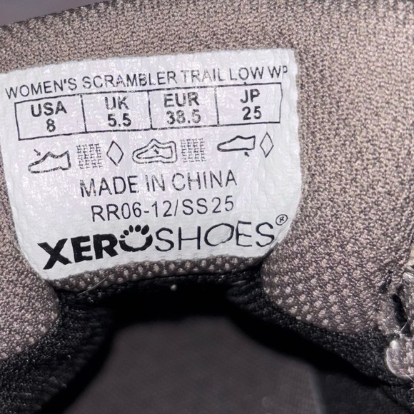 Xero Scrambler Trail Low WP – Waterproof Hiking Shoes size 8 - Picture 9 of 9